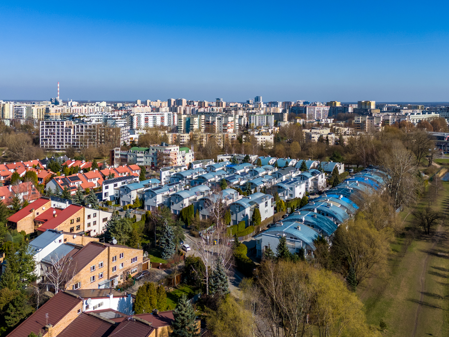 Zdjęcie architektury budynku Osiedle Ateńska III